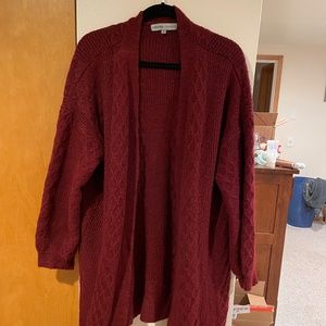 Cardigan sweater